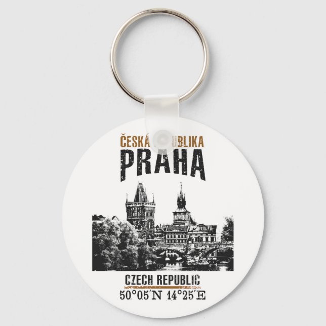 Porte-clés Prague (Recto)