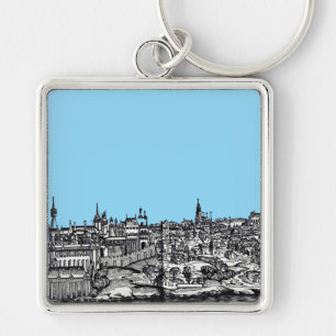 Porte-clés Prague capitale médiévale de la République tchèque