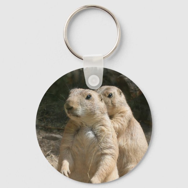 Porte-clés Prairie Dog Photo Keychain (Recto)