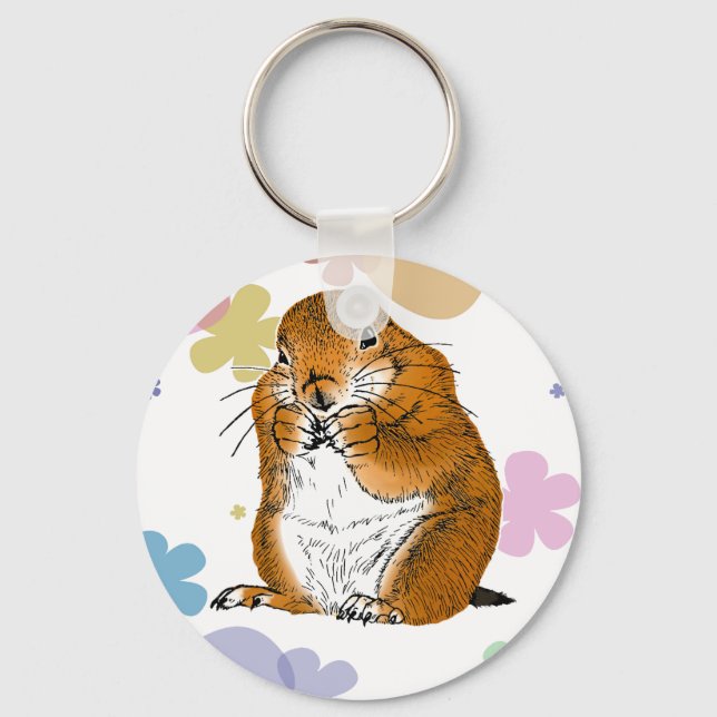 Porte-clés prairie dog which stands (Recto)