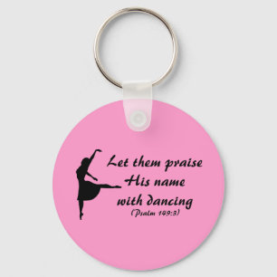Porte-clés Praise Him with Dancing Keychain
