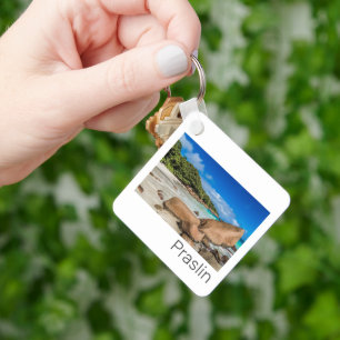 Porte-clés Praslin Seychelles Island Anse Lazio Beach Cadeau