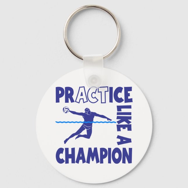 PORTE-CLÉS PRATIQUE, WATERPOLO (Recto)