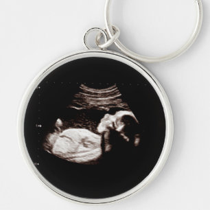 Porte-clés Pregnancy Baby Sonogramme Ultrasound Photo Nouvell