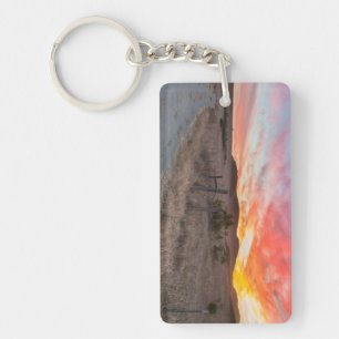 Porte-clés Premier coucher du soleil du jour