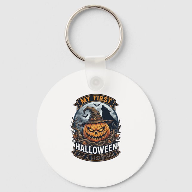 Porte-clés Premier Halloween en tant que frère Pumpkin Wolf M (Recto)