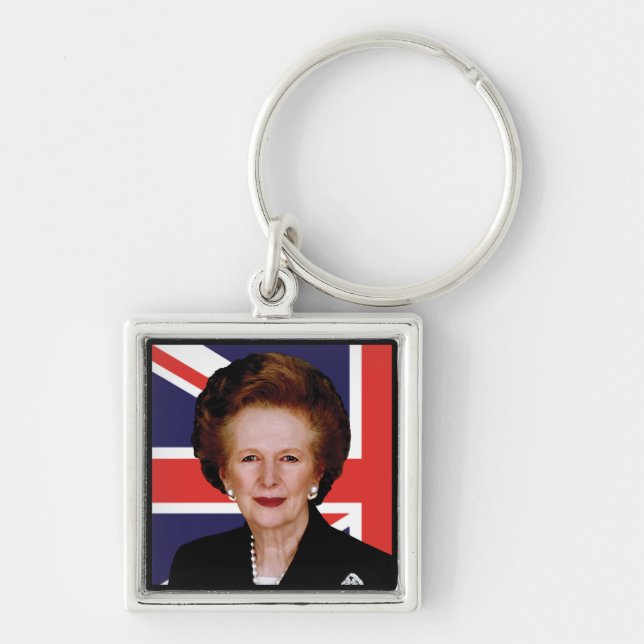 Porte-clés Premier ministre Margaret Thatcher - Dame de fer (Devant)