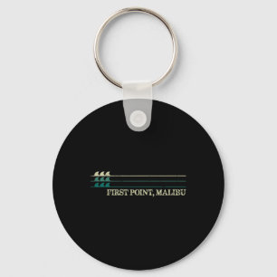 Porte-clés Premier Point Malibu Break Surf Rétro Vague