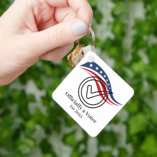 Porte-clés "Premier vote"
