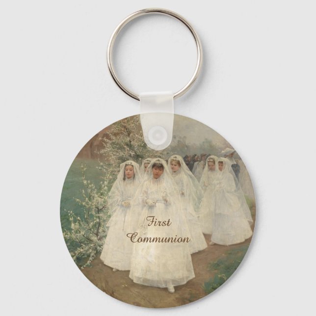Porte-clés Première communion (Recto)