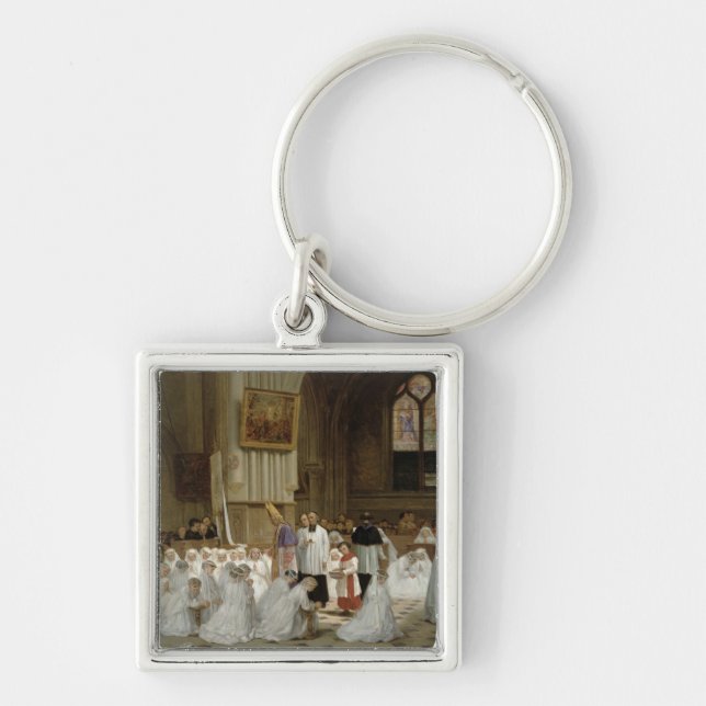Porte-clés Première communion, 1867 (Devant)