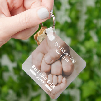 Porte-clés Première fête des Pères Nailed It Cadeau personnal