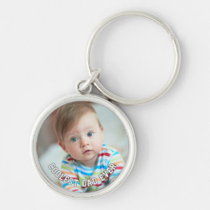 Porte-clés Première Fête des Pères Papa le Plus Cool Bébé Pho