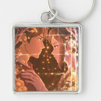 Porte-clés Premium Square Keychain – Sleek, Stylish & Durable