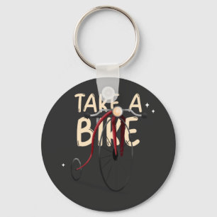 Porte-clés Prendre un vélo