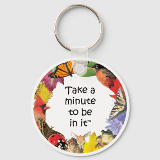 Porte-clés Prendre Une Minute Porte - clé (Est)