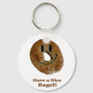 Porte-clés Prenez un joli Bagel !