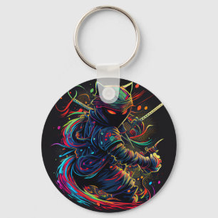 Porte-clés Prenez votre chat Ninja partout avec un Porte - cl