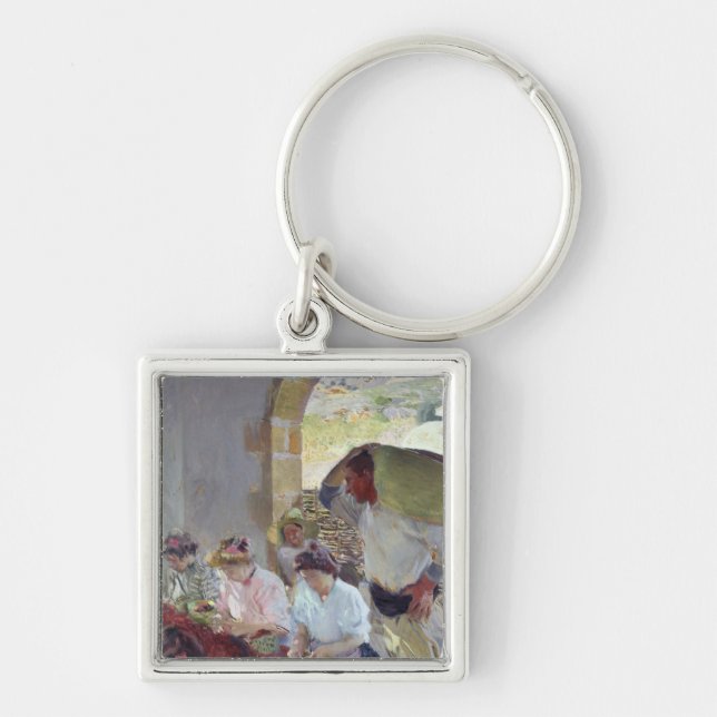 Porte-clés Préparation des raisins secs, 1890 (Devant)