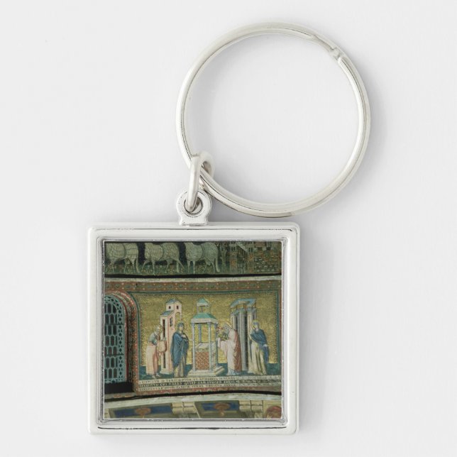 Porte-clés Présentation dans le temple, détail de l'histoire (Devant)
