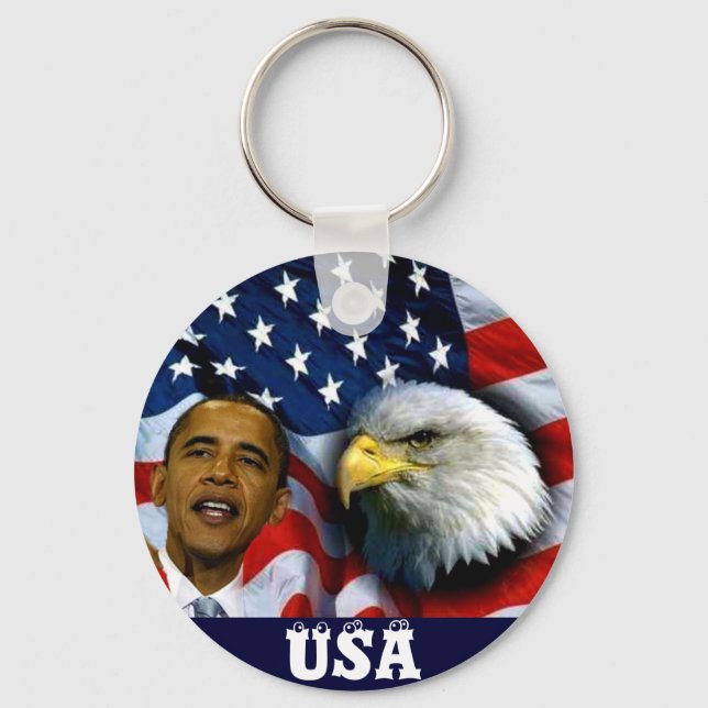 Porte-clés President Barack Obama, Visions & Dreams_ (Recto)