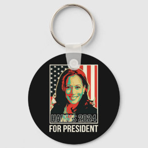 Porte-clés Président Election Harris 2024 Pour Le Président