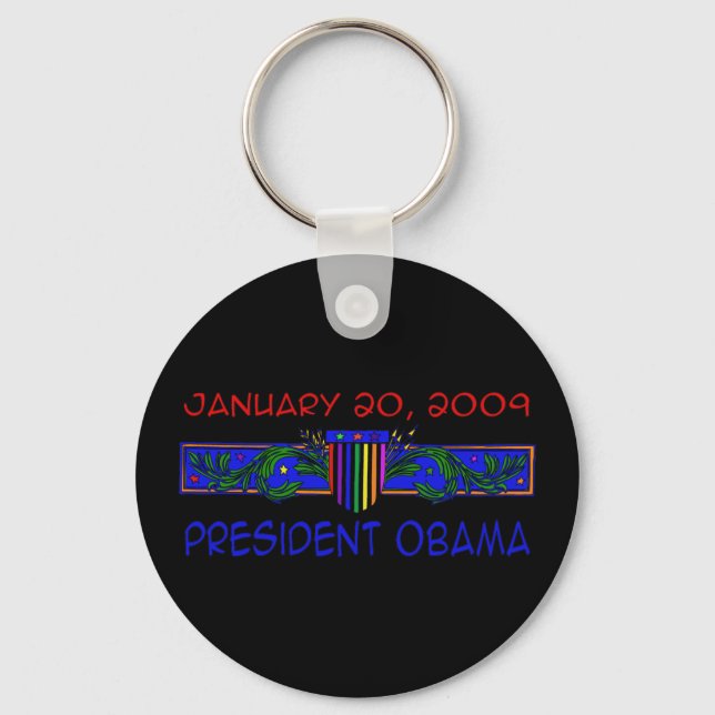 Porte-clés Président Obama (Recto)