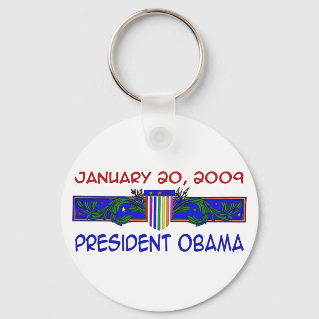 Porte-clés Président Obama (Recto)
