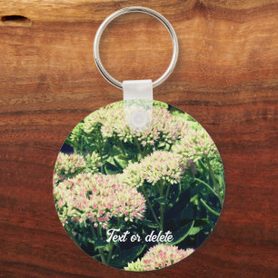 Porte-clés Presque Fleur Sedum Personnalisé