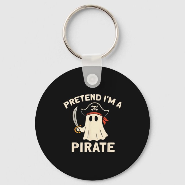 Porte-clés Pretend I'm A Rate Funny Halloween Ghost Costume M (Recto)