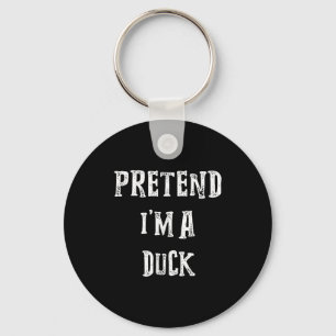 Porte-clés Prétendre Que Je Suis Un Canard Couples Costume Ha