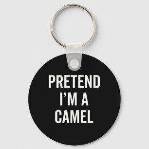Porte-clés Prétendre que je suis un chameau drôle Costume d'H