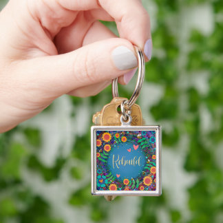Porte-clés Pretty Floral Rebuild Inspirivity Keychain