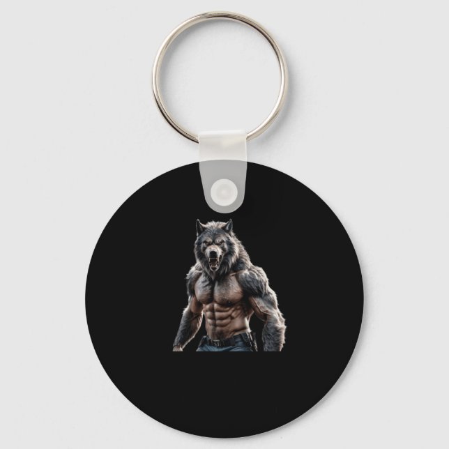 Porte-clés Preuve Werewolf Que La Taille Ne Sticker (Recto)