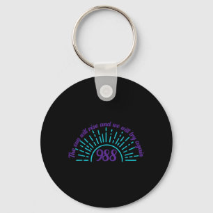 Porte-clés Prévention de la prévention du lever du soleil Pos