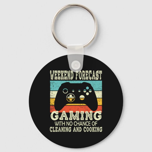 Porte-clés Prévision Jeux Retro Jeu 1 (Recto)