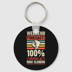 Porte-clés Prévisions de week-end 100 pour cent de chances d'