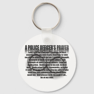 PORTE-CLÉS PRIÈRE DE POLICIERS