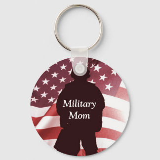 Porte-clés Prière patriotique de maman militaire
