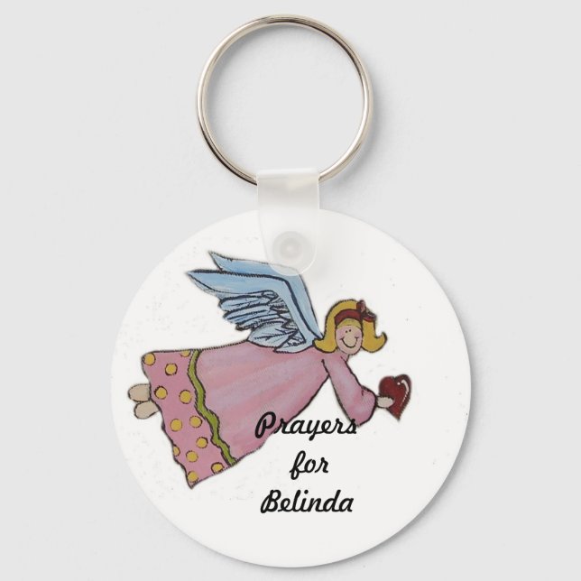 Porte-clés Prières pour Belinda (Recto)