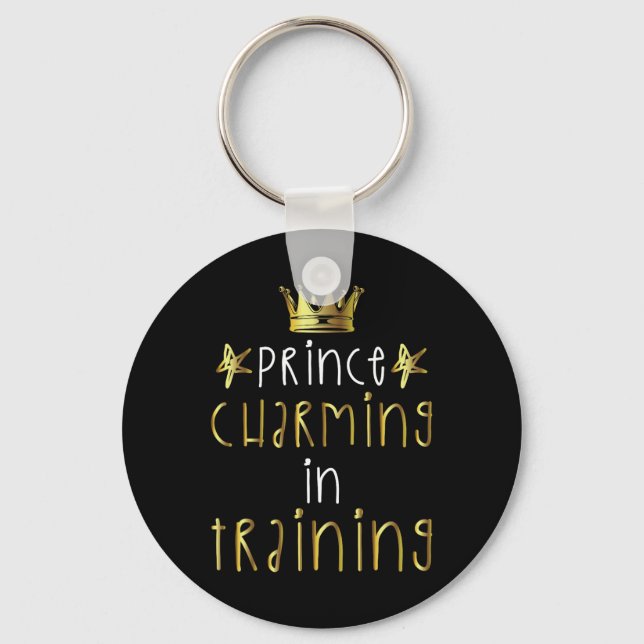 Porte-clés Prince Charming En Formation Halloween Lazy Co (Recto)