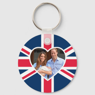 Porte-clés Prince George - William & Kate