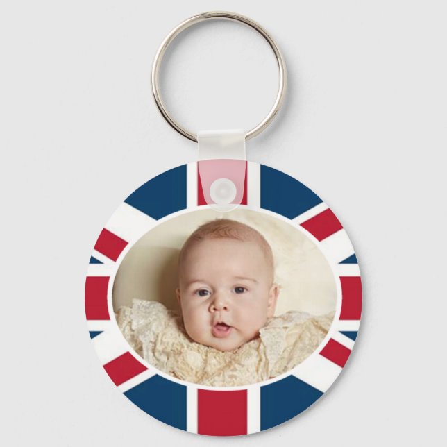 Porte-clés Prince George - William & Kate (Recto)