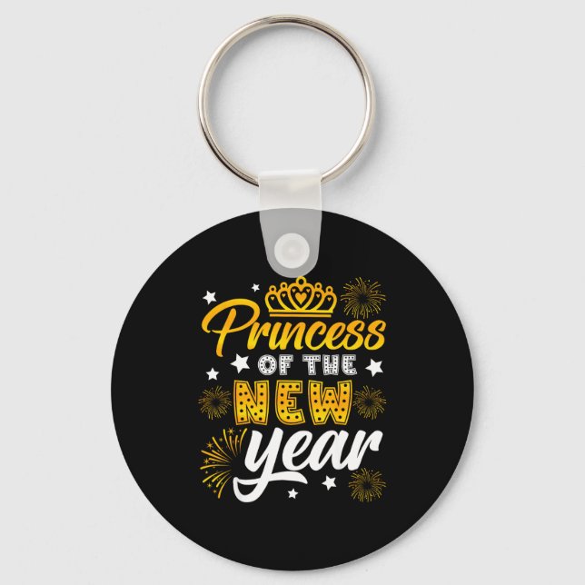 Porte-clés Princess Of The New Year 2026 New Years Eve Firewo (Recto)