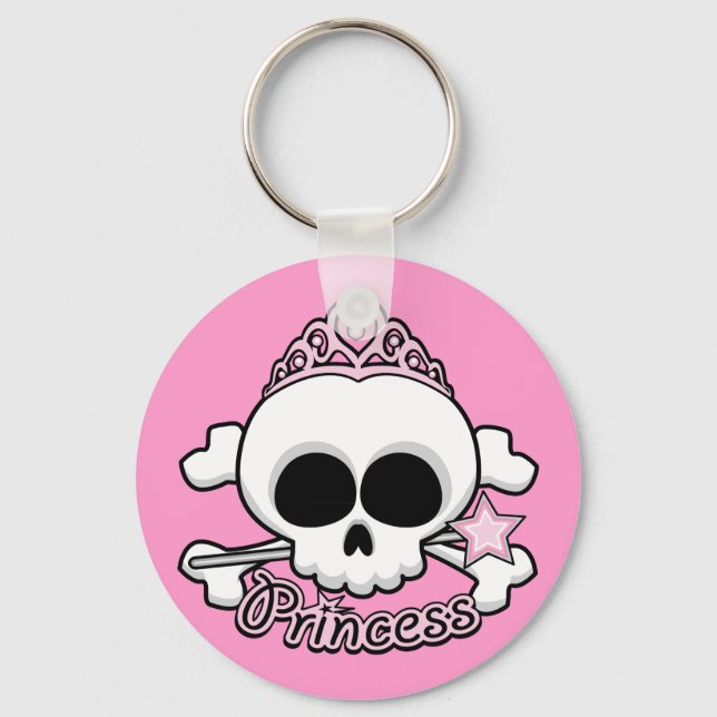 Porte-clés Princess Skull (Recto)