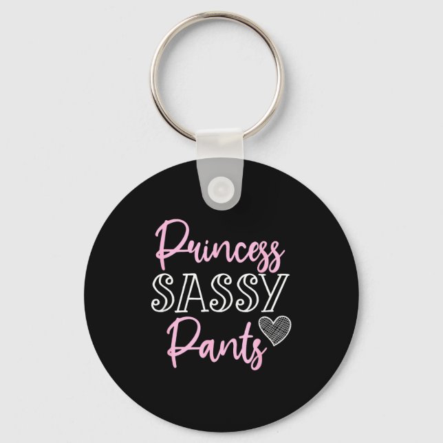 Porte-clés Princess Sy Pants Women Funny Quote  (Recto)