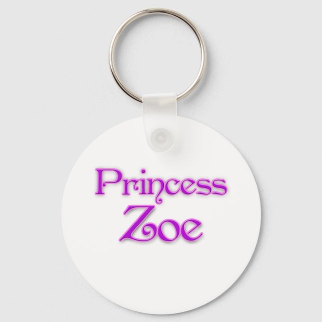 Porte-clés Princess Zoe (Recto)