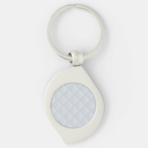 Porte-clés Princesse Bleu-Carré Quilted de Bleu-Bébé de
