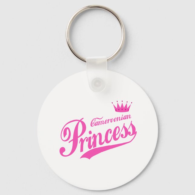 Porte-clés Princesse camerounaise (Recto)