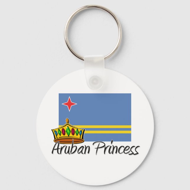 Porte-clés Princesse d'Aruba (Recto)